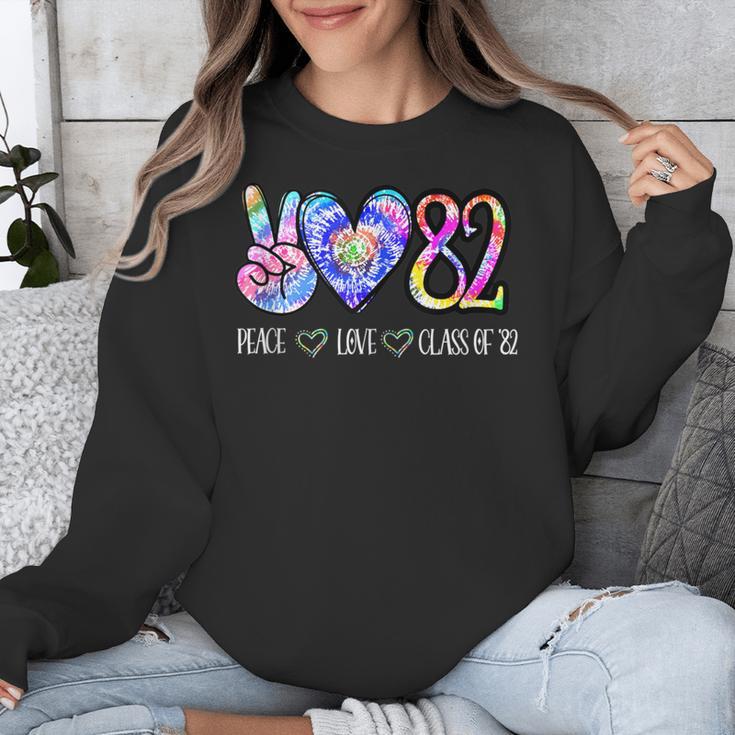 Class Of 1982 Shirt Tie Dye Senior Graduation Class Reunion Unisex Sweatshirt