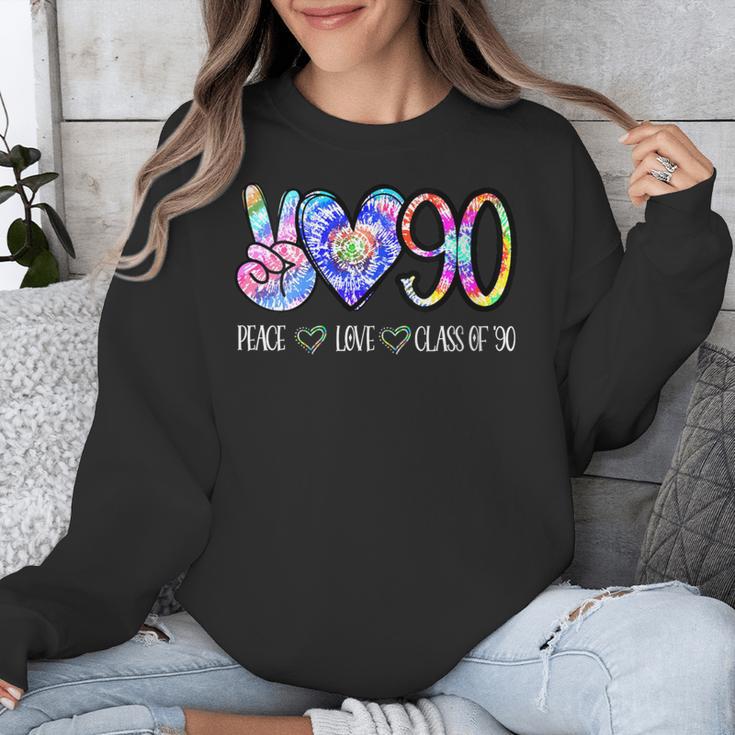 Class Of 1990 Shirt Tie Dye Senior Graduation Class Reunion Unisex Sweatshirt