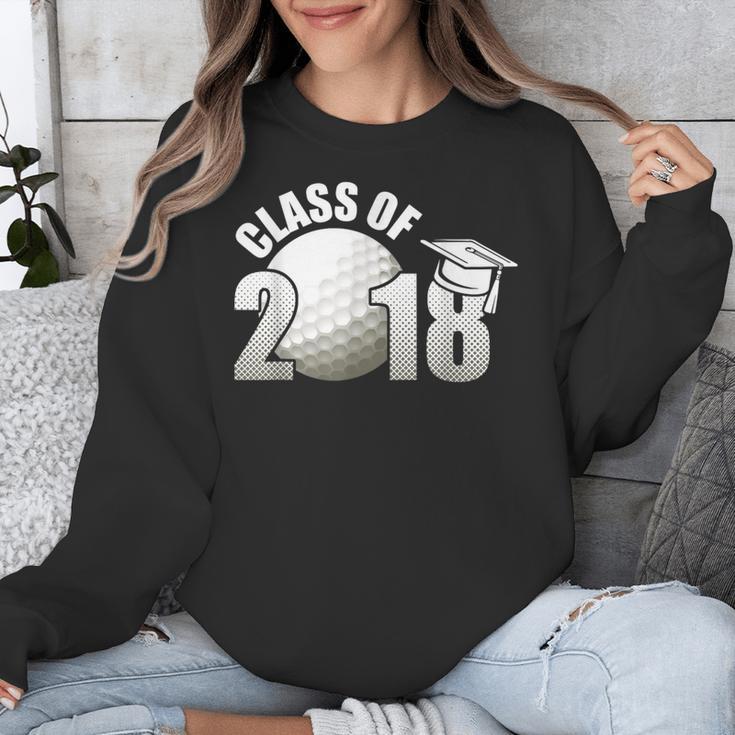 Class Of 2018 Shirts Graduation Senior Golf Unisex Sweatshirt