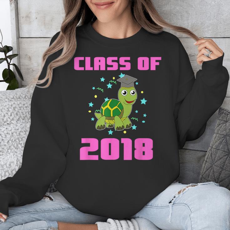 Class Of 2018 Turtle Shirt Graduation Kids Unisex Sweatshirt