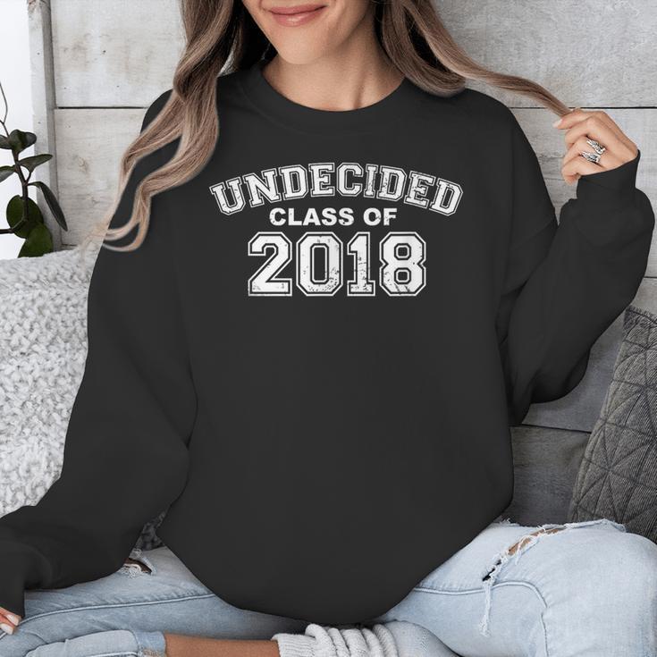 Class Of 2018 UNDECIDED High School Graduation Unisex Sweatshirt