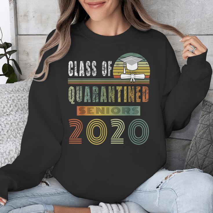 Class Of 2020 Quarantined Seniors Graduation Gift Unisex Sweatshirt
