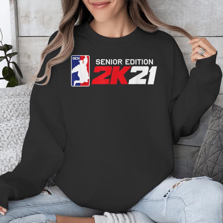 Class Of 2021 Senior Year Gamer Style Graduation For Grad Unisex Sweatshirt