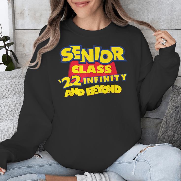 Class Of 2022 Senior 2000s Animated Movie Style Graduation Unisex Sweatshirt