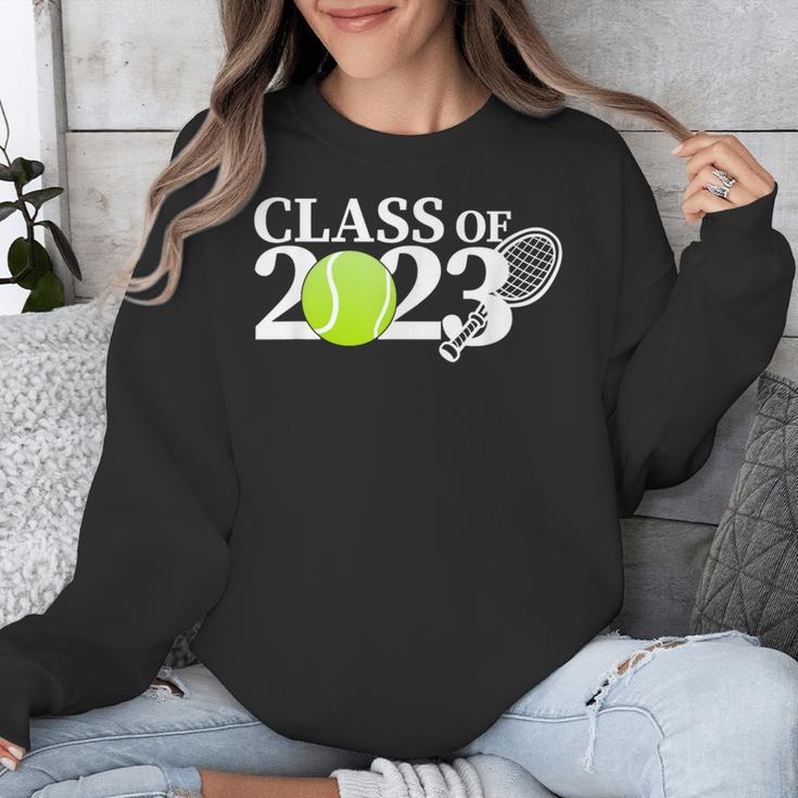 Class Of 2023 Graduation Senior Tennis Player Unisex Sweatshirt