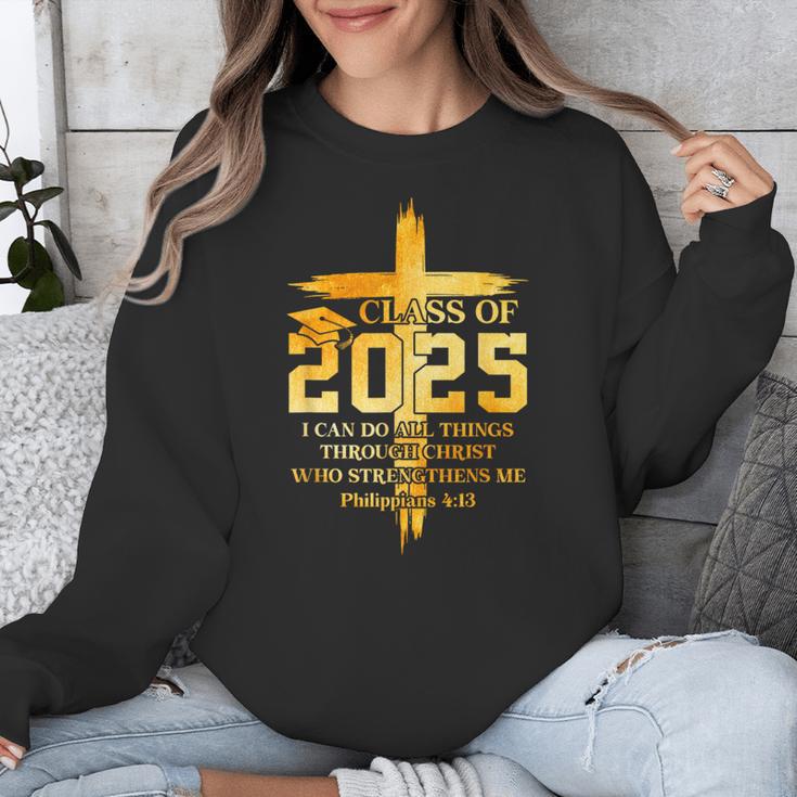 Class Of 2025 Christian Graduation Senior Graduate Men Women Unisex Sweatshirt