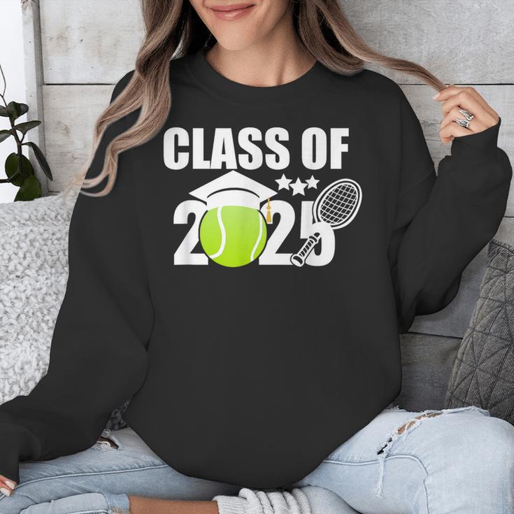 Class Of 2025 Graduation Senior Tennis Player Unisex Sweatshirt