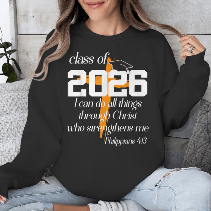 Class Of 2026 Christian Graduation Senior Graduate Unisex Sweatshirt