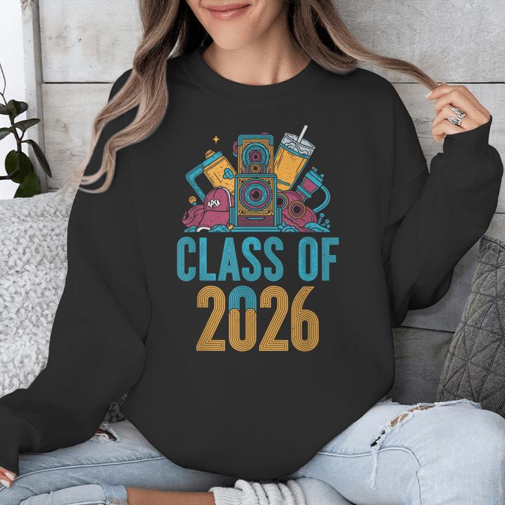Class Of 2026 Retro Graduation Memory Nostalgia For Seniors Unisex Sweatshirt