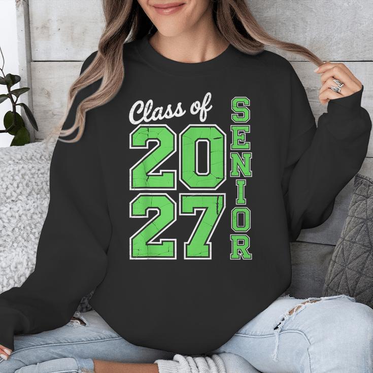 Class Of 2027 Senior 27 High School Graduation Senior 2027 Unisex Sweatshirt