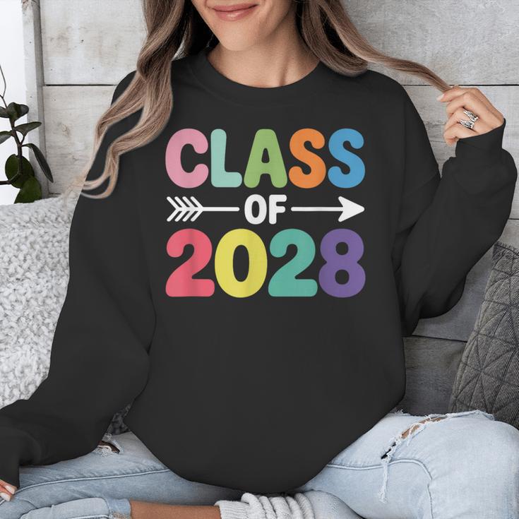 Class Of 2028 Colorful Graduation Unisex Sweatshirt
