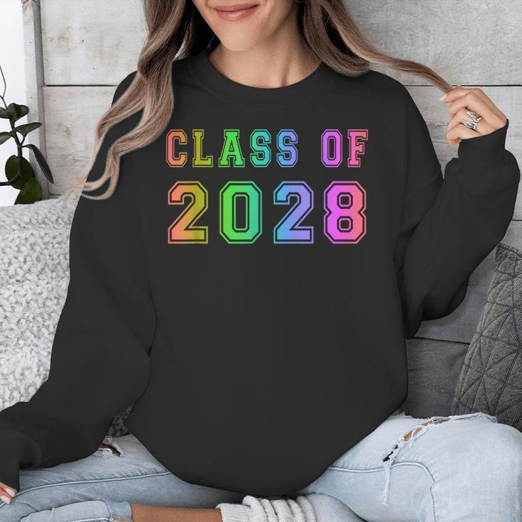 Class Of 2028 High School Graduation Date GraduateShirt Unisex Sweatshirt