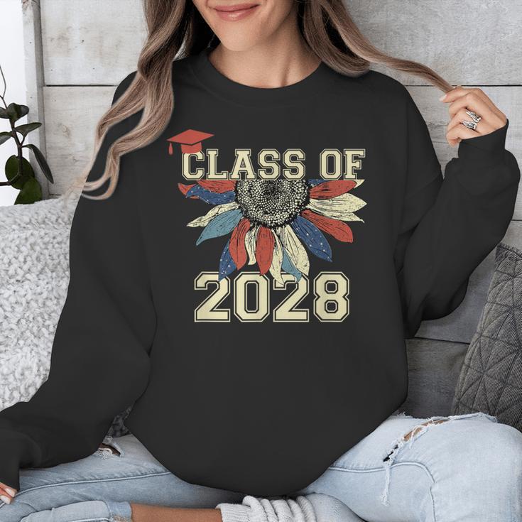 Class Of 2028 High School Graduation Senior 2028 Unisex Sweatshirt