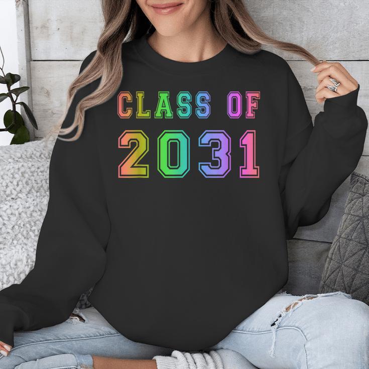 Class Of 2031 High School Graduation Date Kindergarten Shirt Unisex Sweatshirt