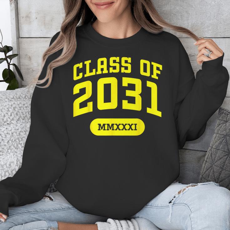Class Of 2031 Shirts For Kindergarten Photo To Graduation Unisex Sweatshirt