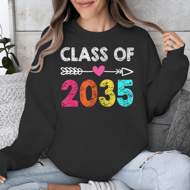 Class Of 2035 Kindergarten Pre K Grow With Me Graduation Unisex Sweatshirt