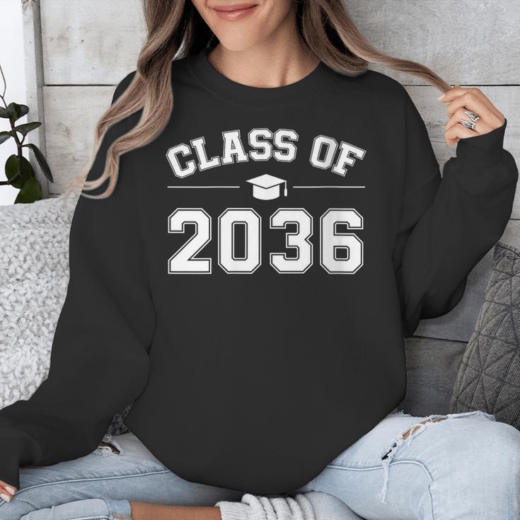 Class Of 2036 Grow With Me First Day Of School Graduation Unisex Sweatshirt