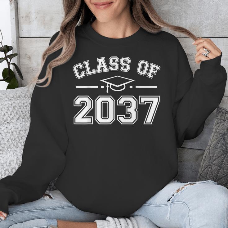 Class Of 2037 Grow With Me Graduation First Day Kindergarten Unisex Sweatshirt