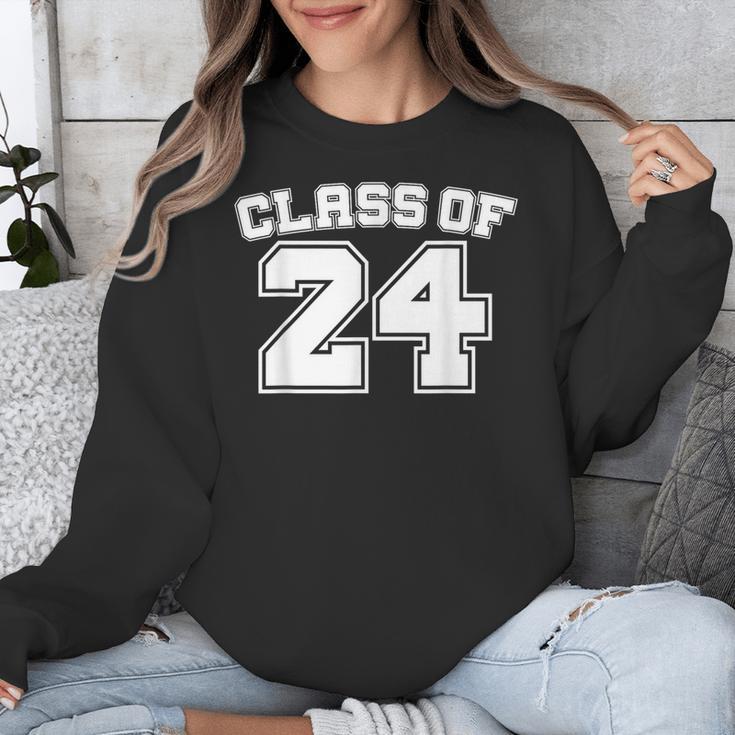 Class Of 24 2024 School Tee Shirt Graduation Class Party Unisex Sweatshirt