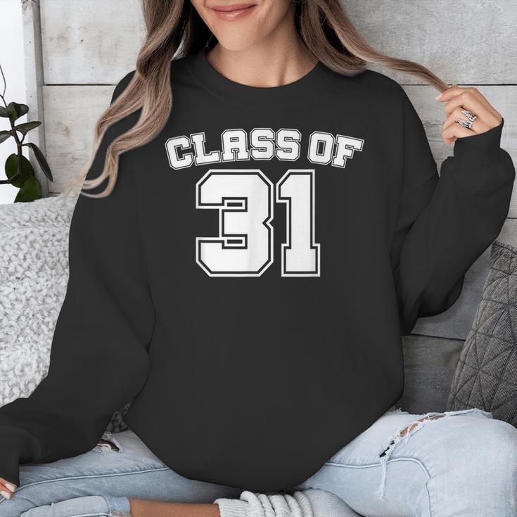 Class Of 31 2031 School Tee Shirt Graduation Class Party Unisex Sweatshirt