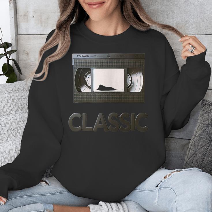 Classic VHS Tape Nostalgia Retro Unisex Sweatshirt