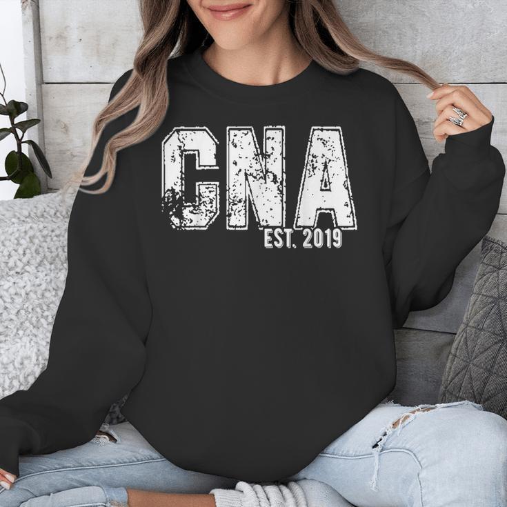 CNAs Graduation Shirt CNA Est 2019 Unisex Sweatshirt