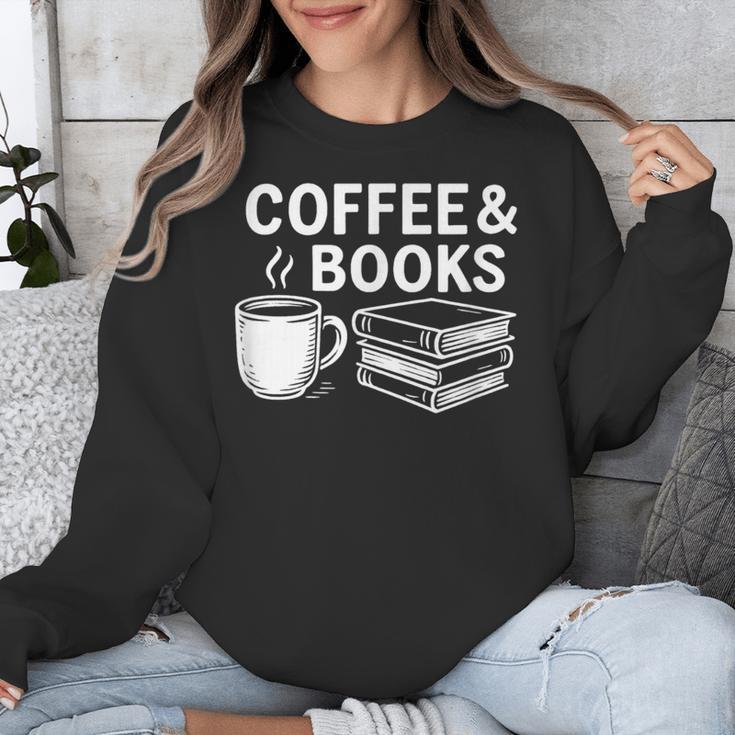 Coffee & Books Unisex Sweatshirt