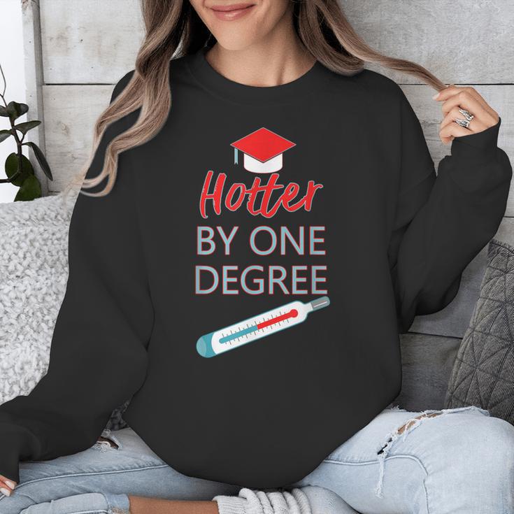 Cool Hotter By One Degree Graduation Teesadf Unisex Sweatshirt