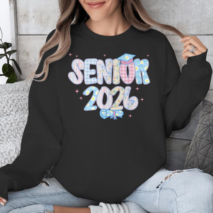 Coquette Senior-Class Of 2026 Preppy Graduation Graduate Unisex Sweatshirt