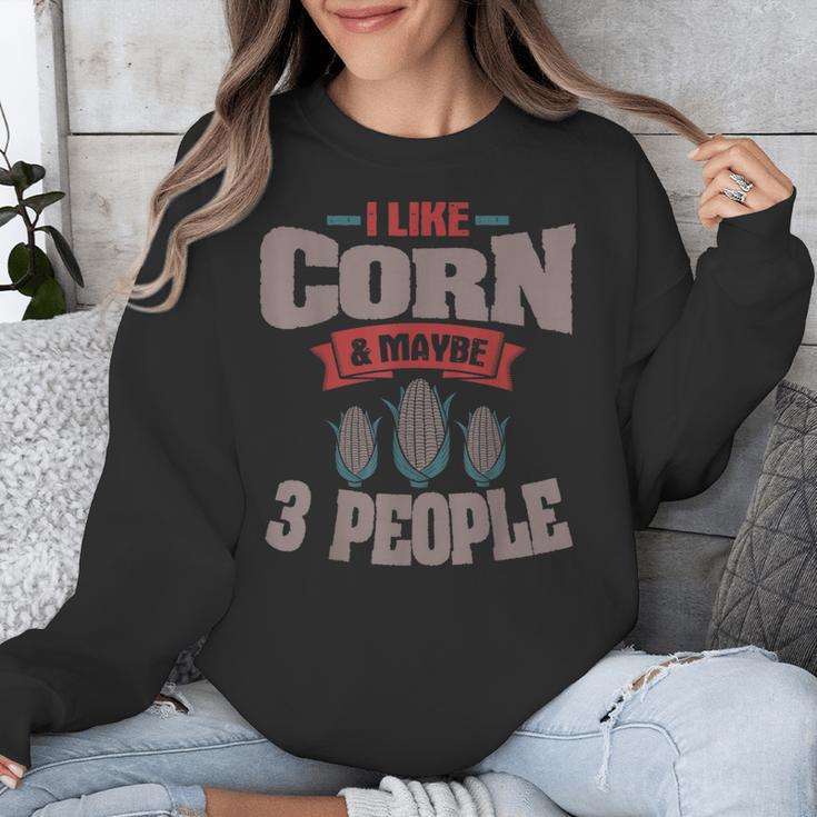 Corn Enthusiast Introvert Maize Farmer Planter Grower Unisex Sweatshirt Corn Enthusiast Introvert Maize Farmer Planter Grower Unisex Sweatshirt