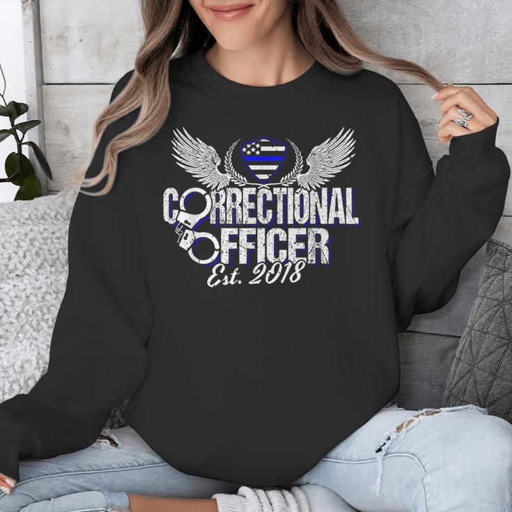 Corrections Officer 2018 Graduation Silver Line T-Shirt Unisex Sweatshirt