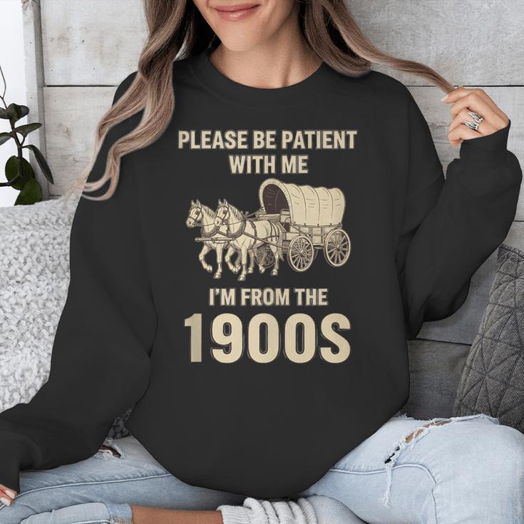 Country Please Be Patient With Me I'm From The 1900s Vintage Unisex Sweatshirt Country Please Be Patient With Me I'm From The 1900s Vintage Unisex Sweatshirt