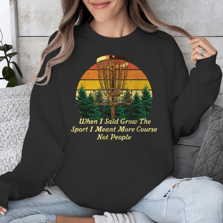 More Course Not People Disc Golf Introvert Golfer Antisocial Unisex Sweatshirt More Course Not People Disc Golf Introvert Golfer Antisocial Unisex Sweatshirt