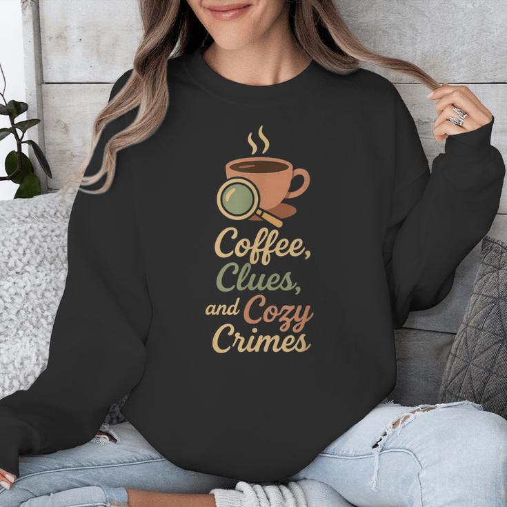 Cozy Crime Club Mystery Reader Bookish Sleuth Unisex Sweatshirt