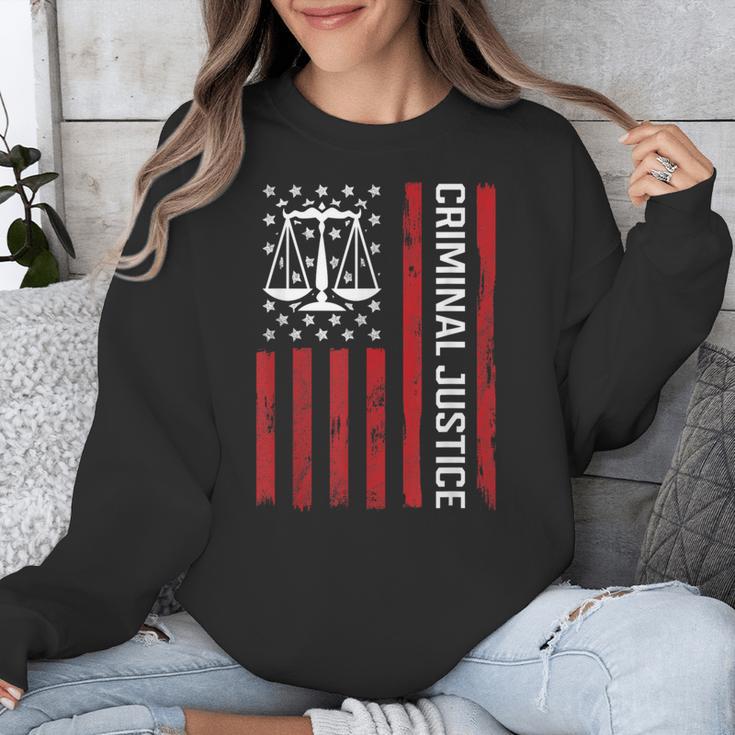 Criminal Justice Major College Student Graduate Graduation Unisex Sweatshirt