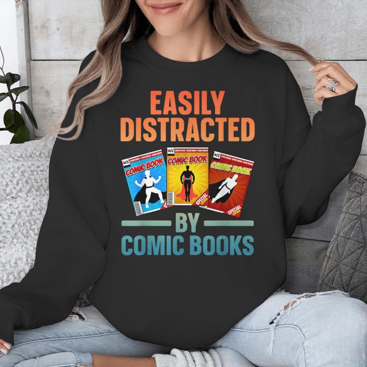Cute Comic Book For Men Women Comic Book Collector Unisex Sweatshirt