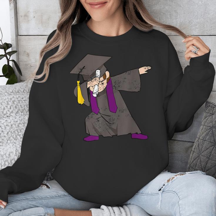 Dabbing Graduate For Graduation Men Dab CuteShirt Unisex Sweatshirt