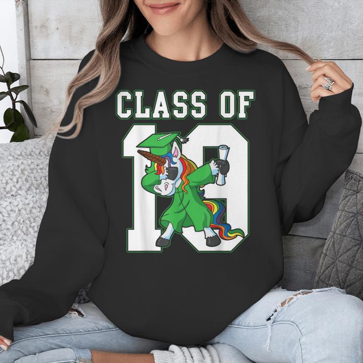 Dabbing Graduation Class Of 2019 Dabbing Unicorn Tee Unisex Sweatshirt