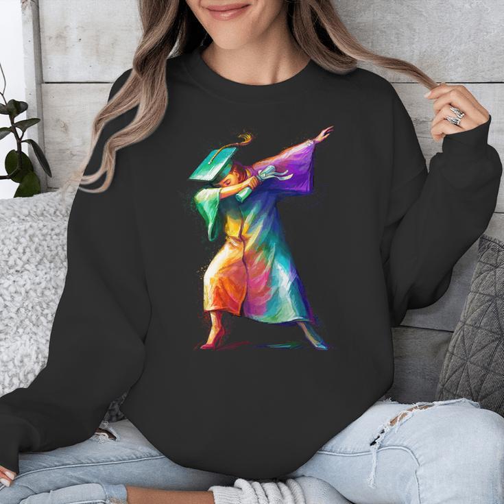 Dabbing Graduation Women Unisex Sweatshirt