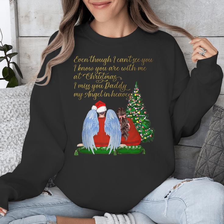 My Dad My Angel In Loving Memory Of My Dad Daddy's Girl Unisex Sweatshirt