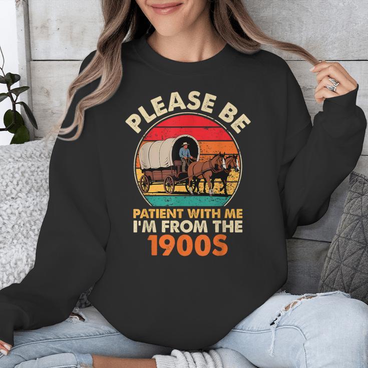 Dad Father's Day Please Be Patient I'm From The 1900s Unisex Sweatshirt Dad Father's Day Please Be Patient I'm From The 1900s Unisex Sweatshirt