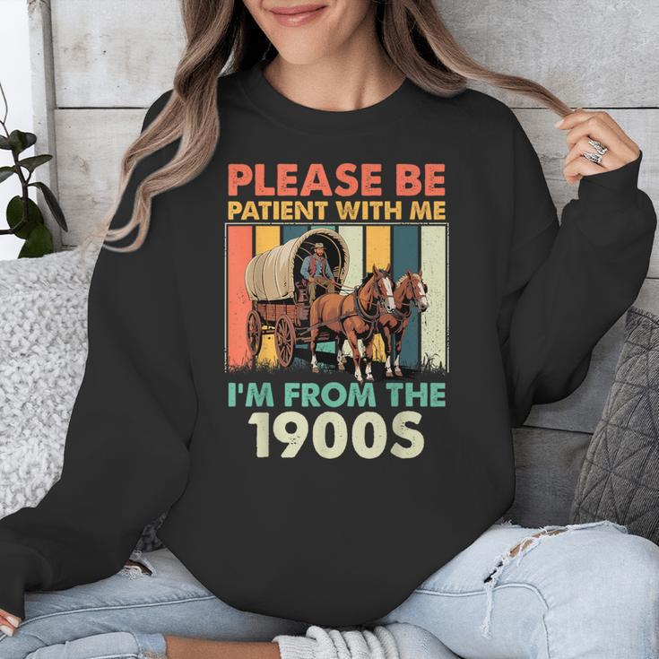 Dad Fathers Day Please Be Patient I'm From The 1900s Unisex Sweatshirt Dad Fathers Day Please Be Patient I'm From The 1900s Unisex Sweatshirt