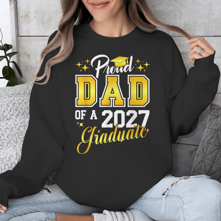 Dad Graduation Senior 2027 Proud Dad Of a 2027 Graduate Unisex Sweatshirt
