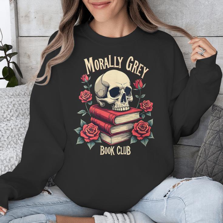 Dark Romance Romantasy Smutty Book Lover Morally Grey Merch Unisex Sweatshirt Dark Romance Romantasy Smutty Book Lover Morally Grey Merch Unisex Sweatshirt
