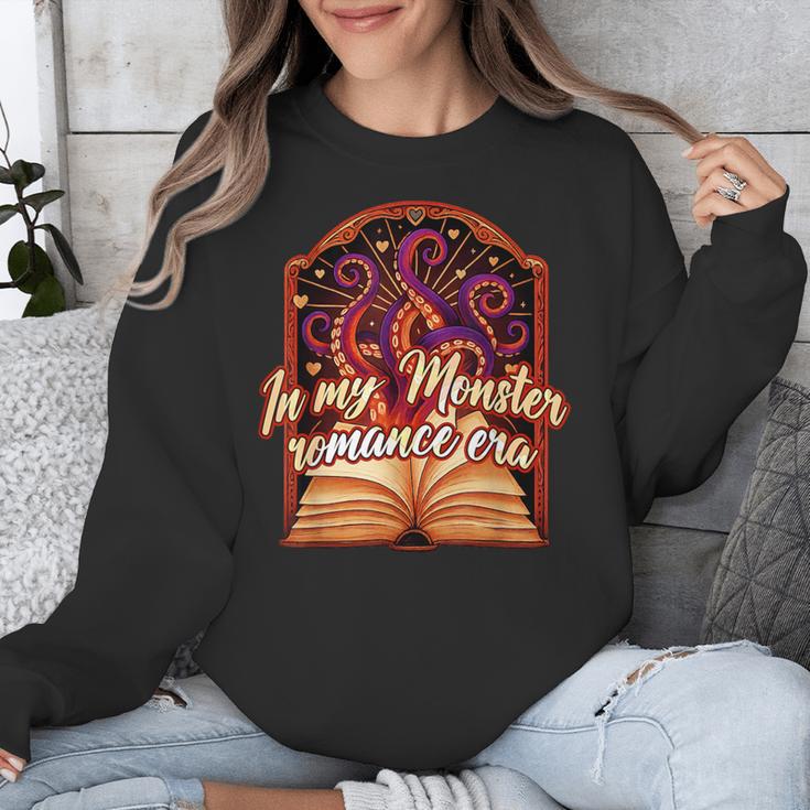 Dark Romance Smut Reader Spicy Book In My Monster Romance Unisex Sweatshirt