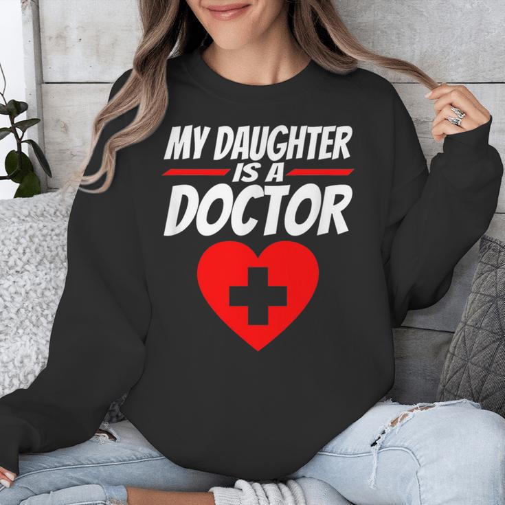 My Daughter Is A Doctor Shirt Proud Parents Graduation Unisex Sweatshirt