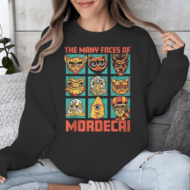 DCC Many Faces Of Mordecai Grid Gamer Series Book Unisex Sweatshirt