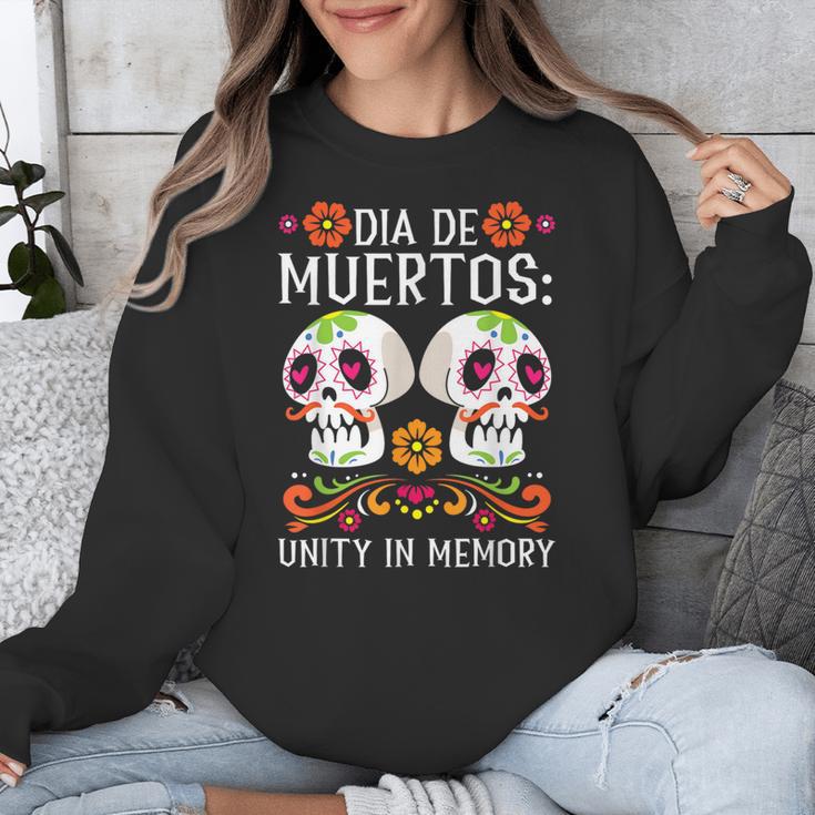 Dia De Los Muertos Unity In Memory Unisex Sweatshirt