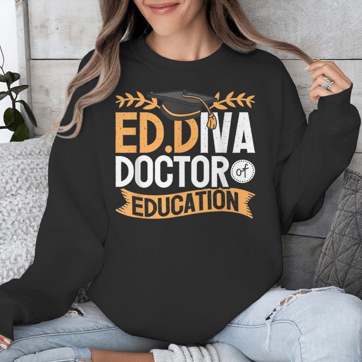 Doctor Of Education EdD Graduation ED Diva Unisex Sweatshirt