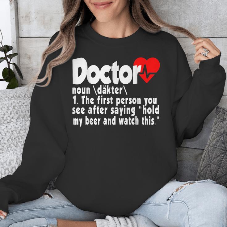 Doctor For Medical Med Student Graduation Unisex Sweatshirt